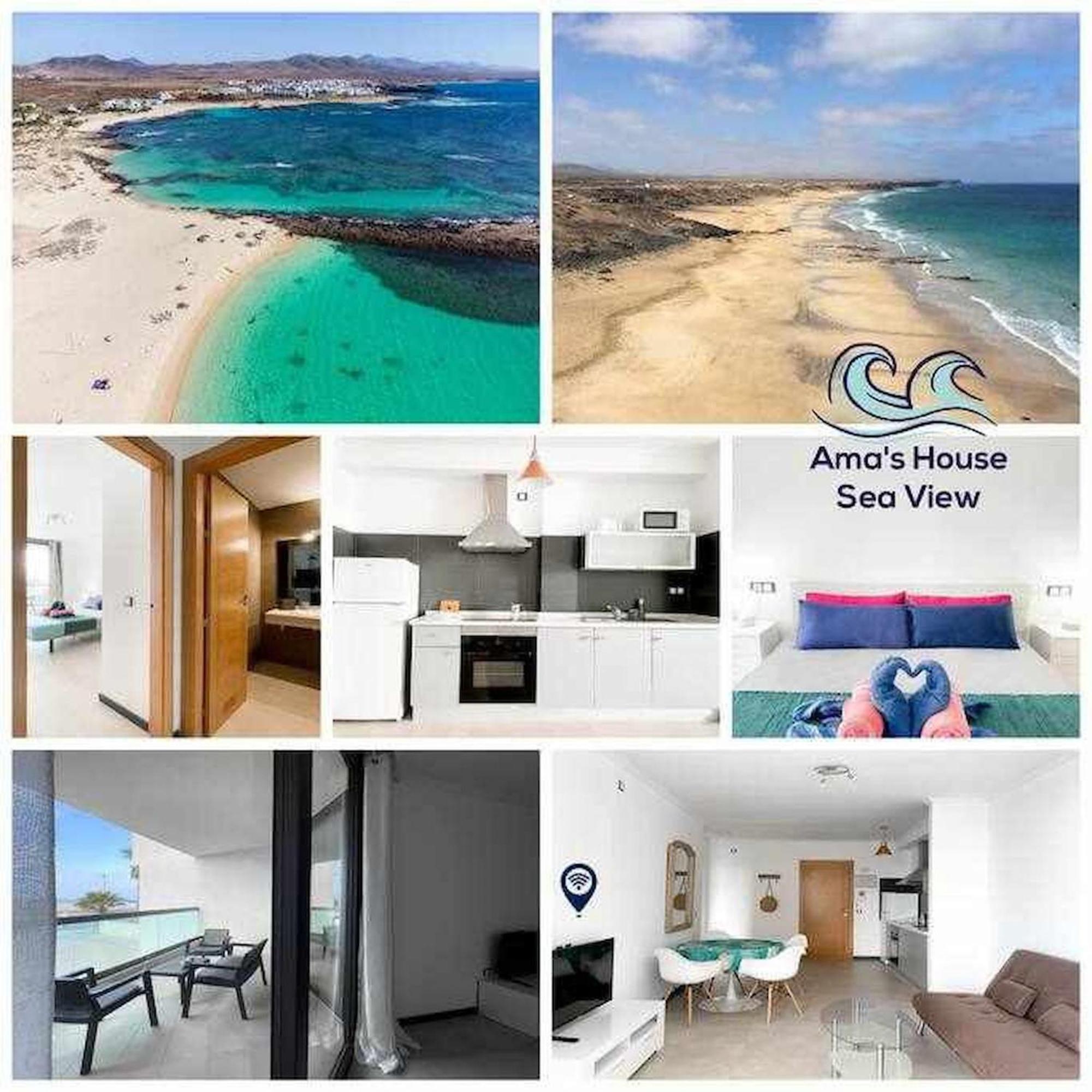 Amas House Sea View Wifi Free By Rentalfue Cotillo Buitenkant foto